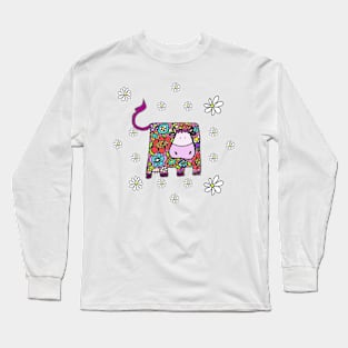 Florita the cow Long Sleeve T-Shirt